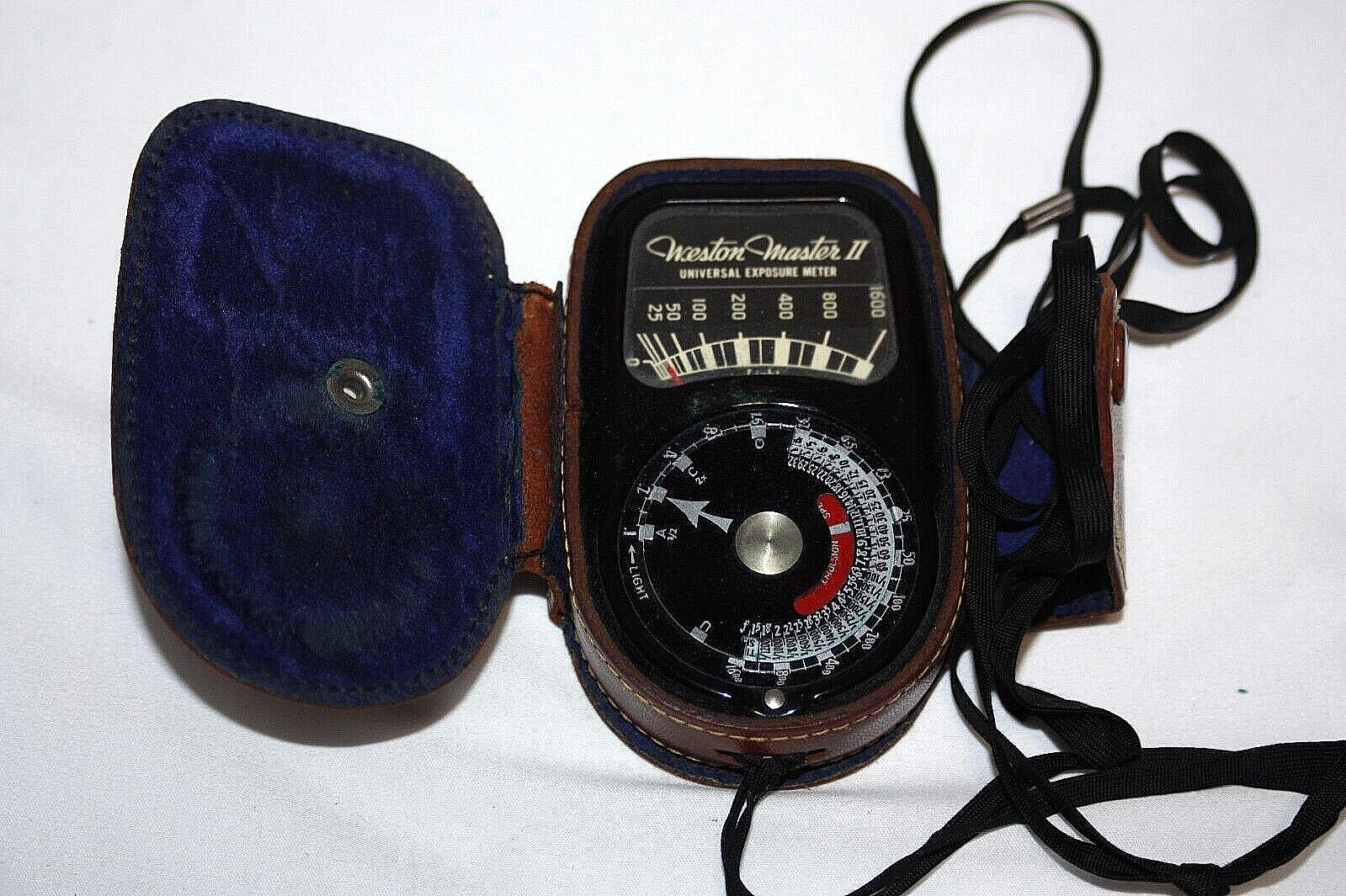 Vintage Weston Master II Universal Exposure Meter Model 735 ~ Made In USA