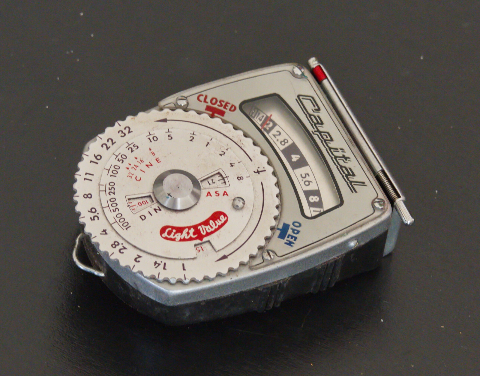 CHELICO Capital Photography Handheld Exposure Light Value Meter with Case JAPAN