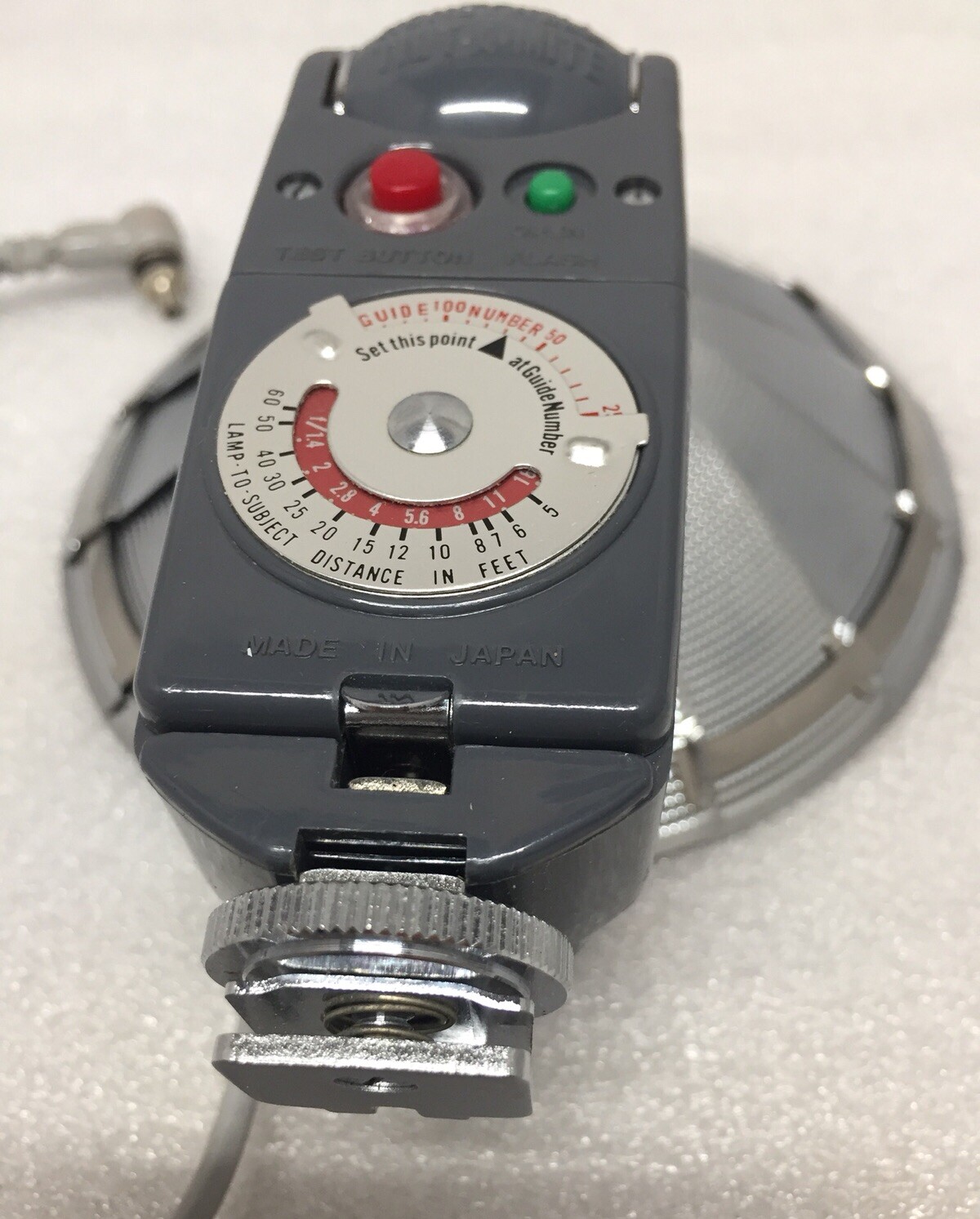 Vintage Honeywell Tilt-A-Mite Camera Equipment Flash Collapsible Fan
