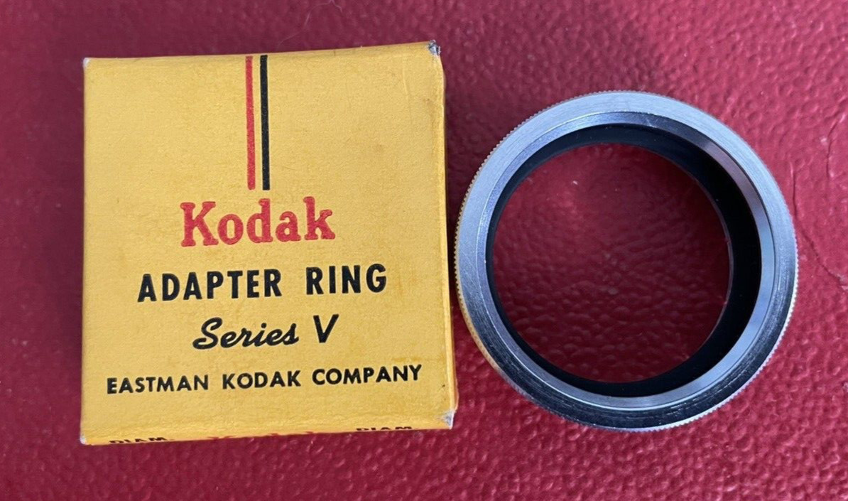 Vintage EASTMAN KODAK CO Adapter Ring Series V w/ Box