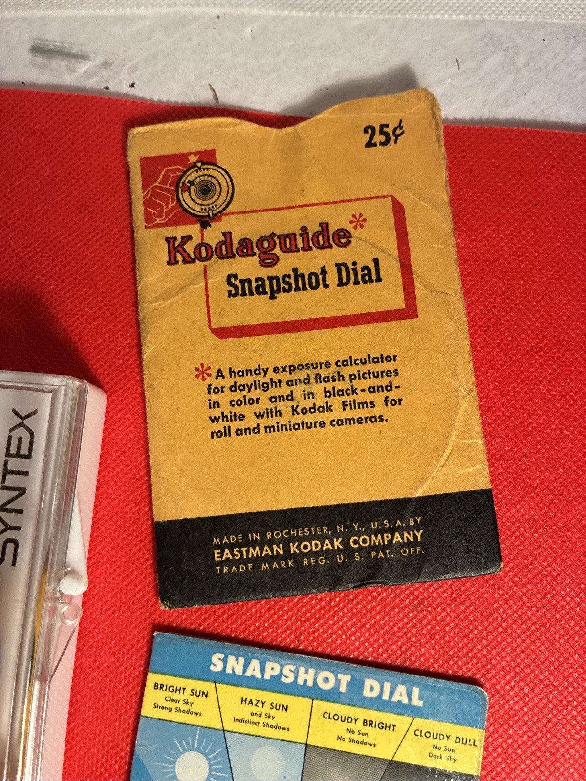 Vintage Kodak Standard Flasholder With Original Box. With Accessories No. 92F
