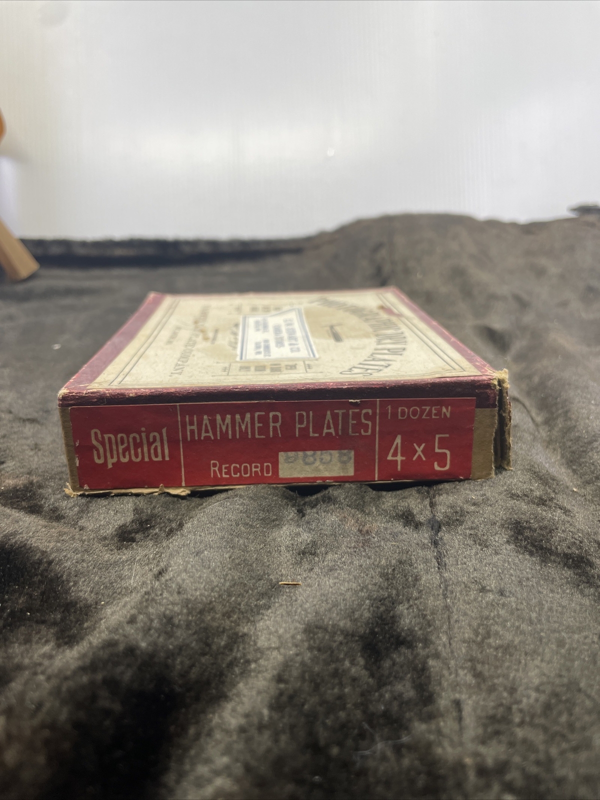 Antique HAMMER DRY PLATE CO. Photographic Plates / Tacoma Seattle Camera Store