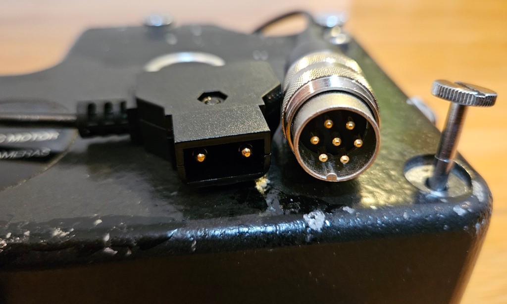 Bolex ESM 7-pin Power Cable, Unregulated D-Tap, ~45cm (18″)