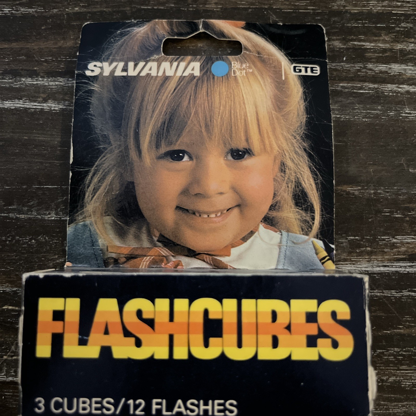 Sylvania Blue Dot Flashcubes Camera Flash Cubes 3 Pack 12 Flashes NEW OLD STOCK