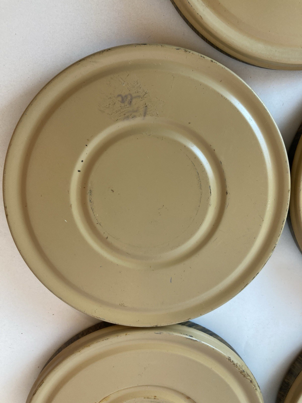 Set of 8 8mm Film Reel and Can Harwood See description