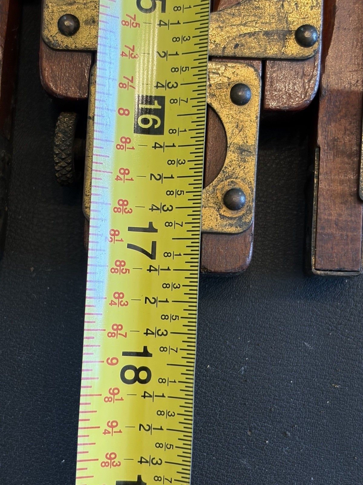 Antique Folmer & Schwing Crown No. 2 Tripod Legs Set of 3 Pat 1903 Camera Parts