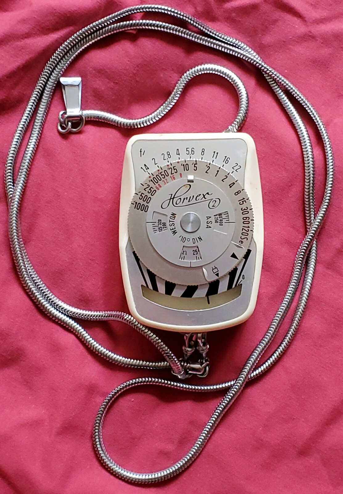 Horvex 2 Metrawatt AG Vintage 1950’s Hand Held Lightmeter