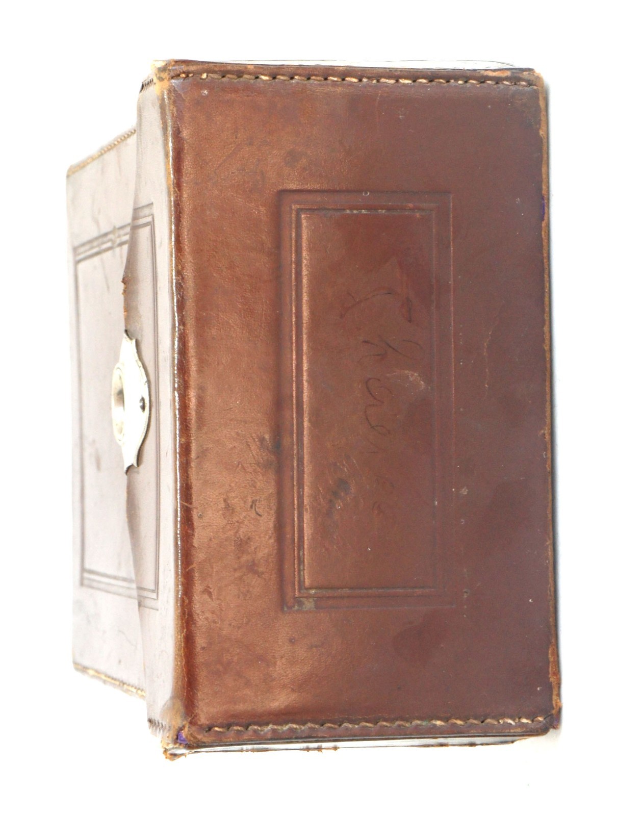Antique Leather Camera Case 9×12 Velvet Lined for Zeiss Ikon Voigtlander ICA
