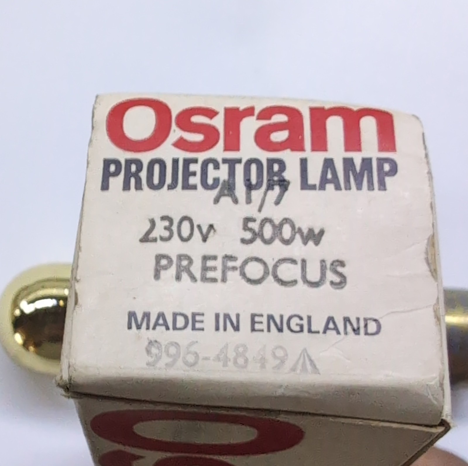 Projector Lamp Osram 996-4849 230V 500W Prefocus Bulb Movie Projector
