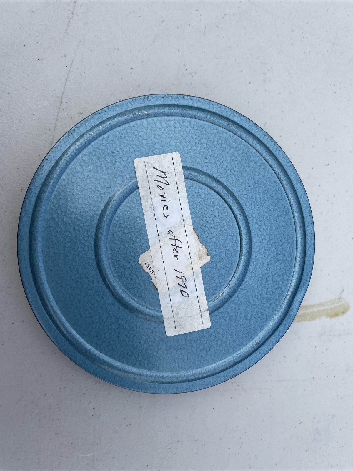 Vintage 8mm Film Reel + Metal Can Marked movies after 1970 617