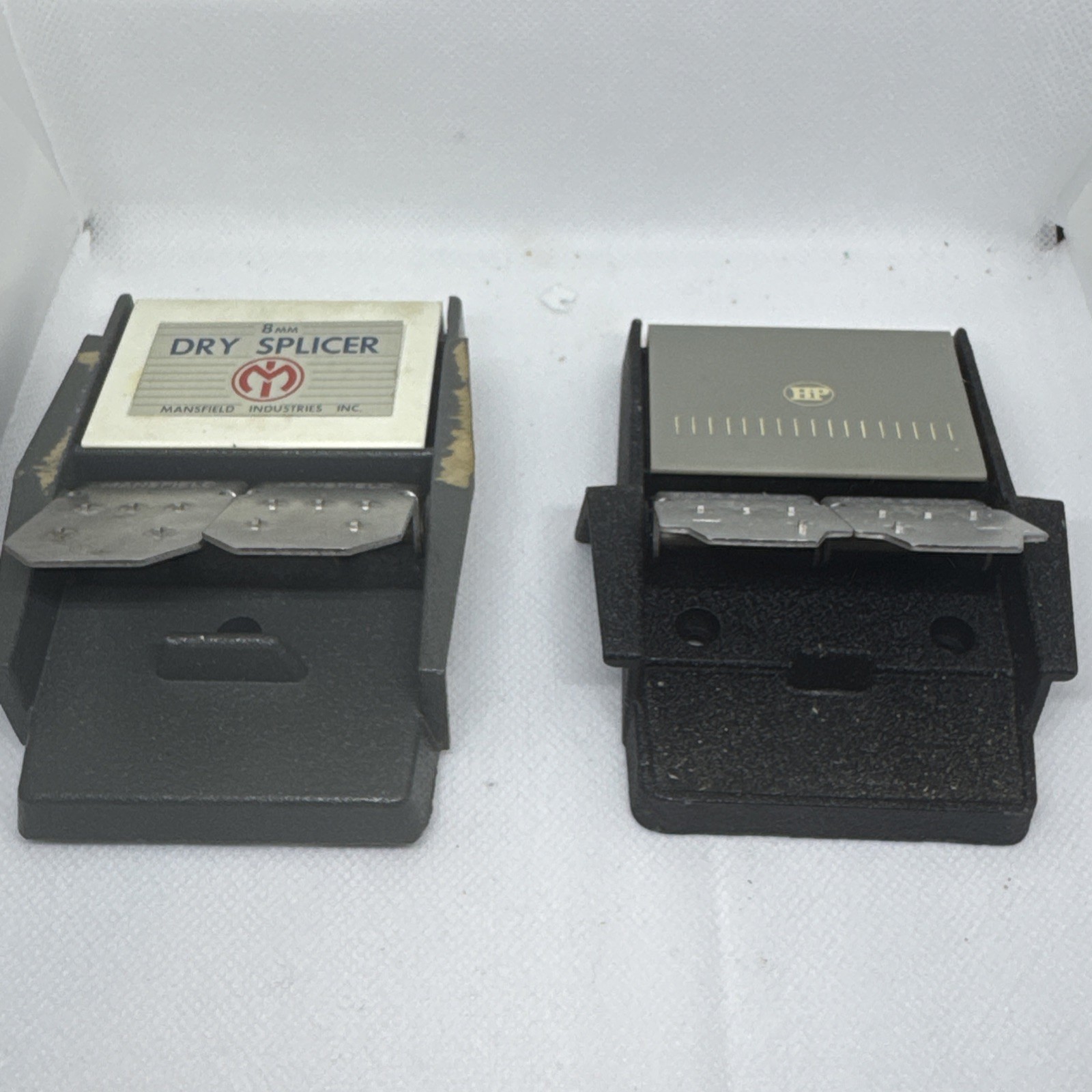 Mansfield Dry Splicer & Quik Splice Butt Film Splices 8mm Films Movies w/ boxes