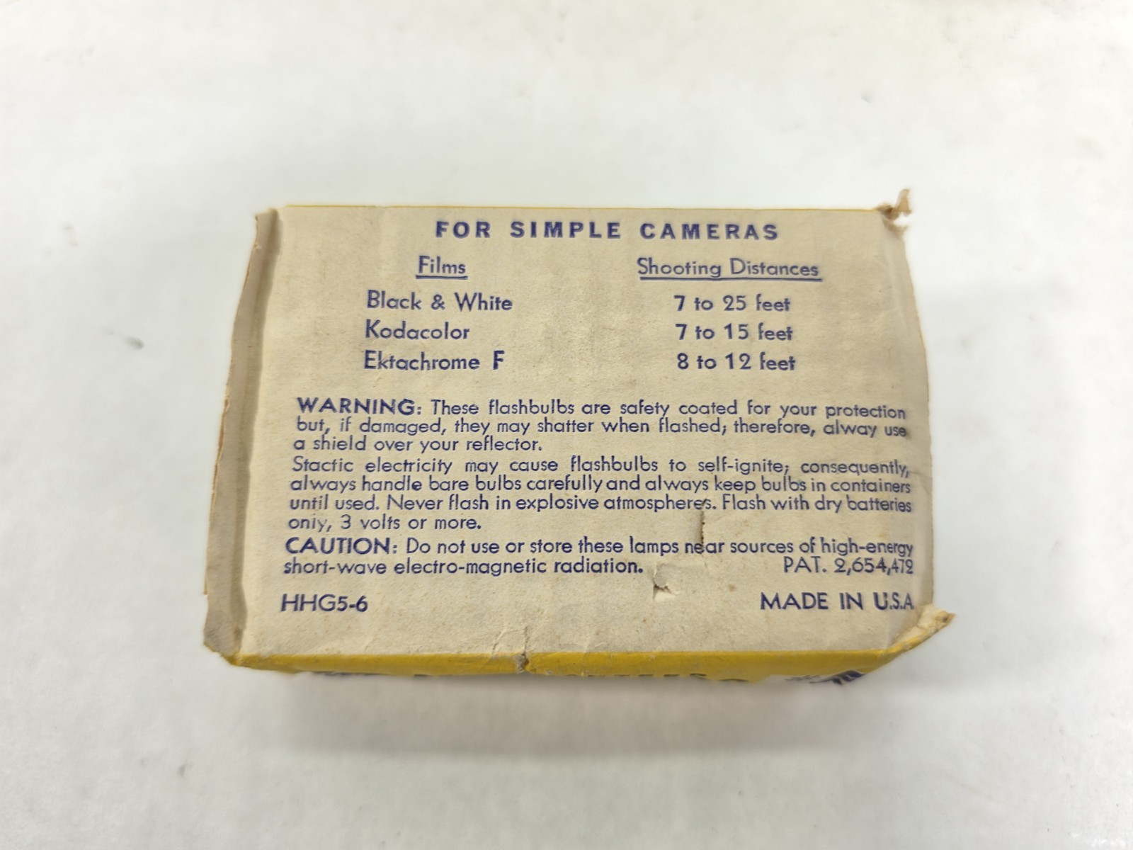 Vintage Lot of GE #5 Flashbulbs – Rhenium, Original Boxes, Unused