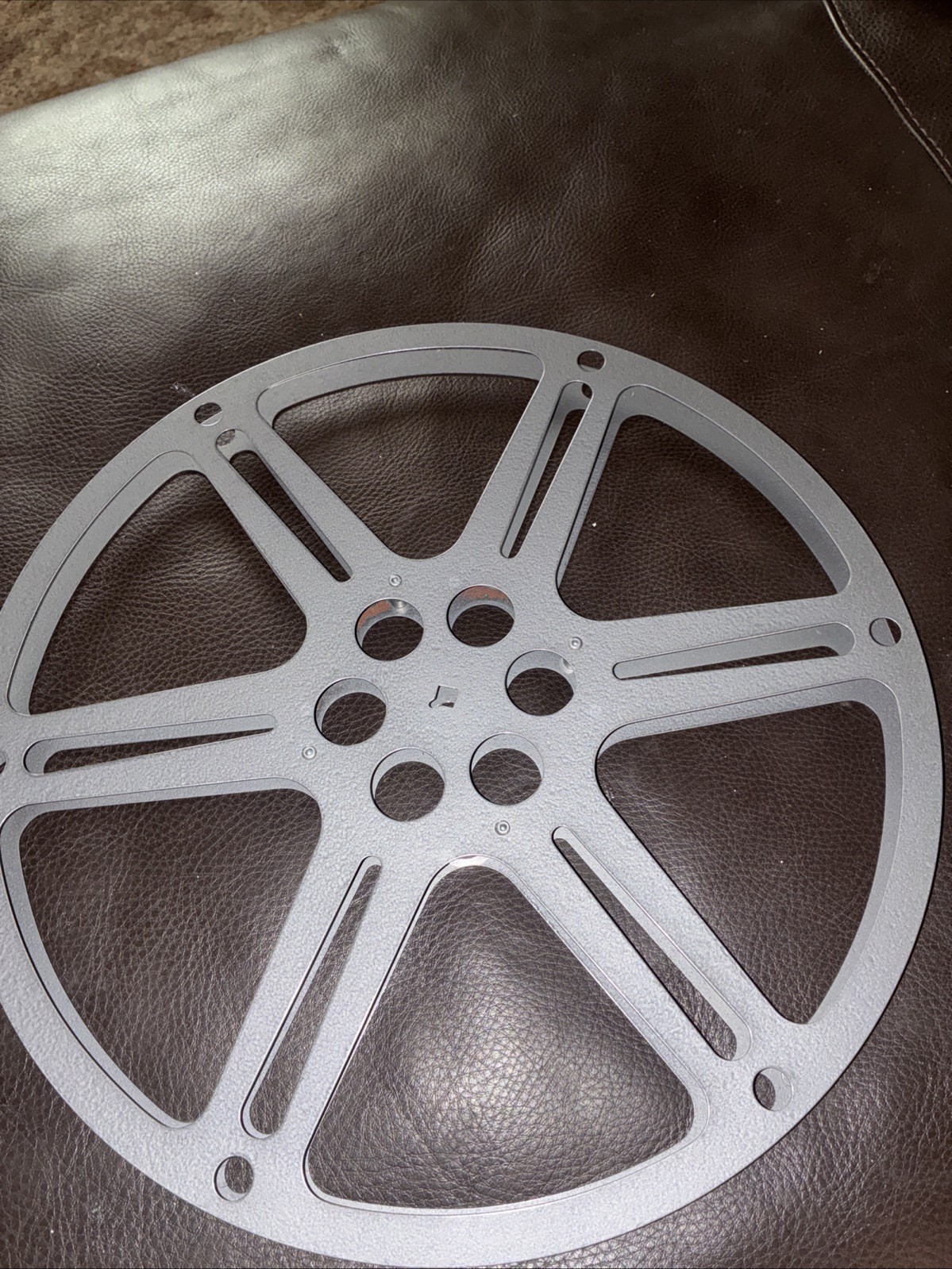 BIG Empty 16mm Aluminum Metal Film Reel 16″ 2000ft New In Box
