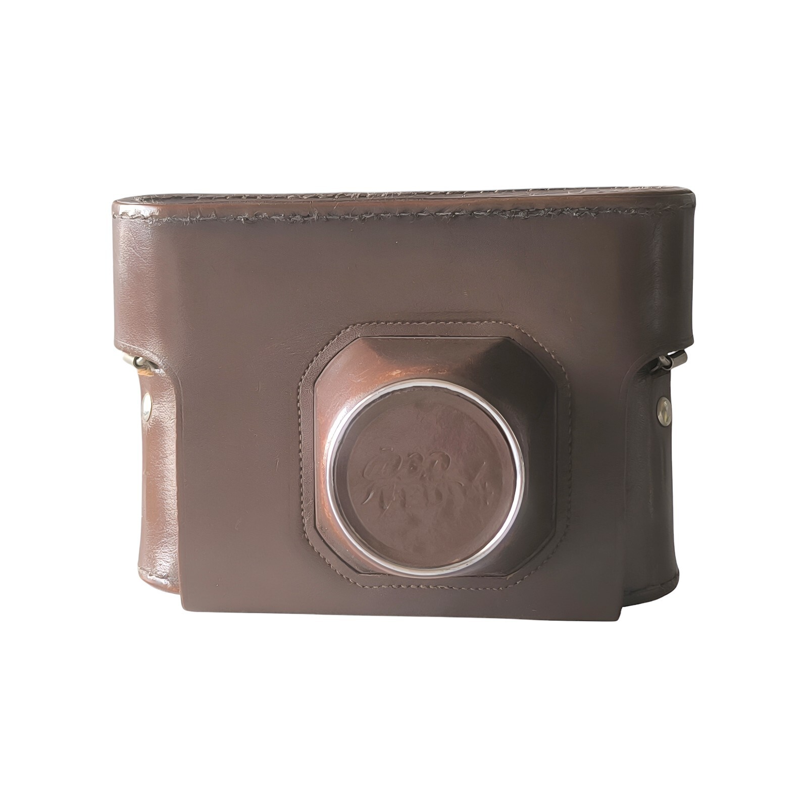 FED-4 Photo Camera Original Genuine Leather Case, 1960s-1980s