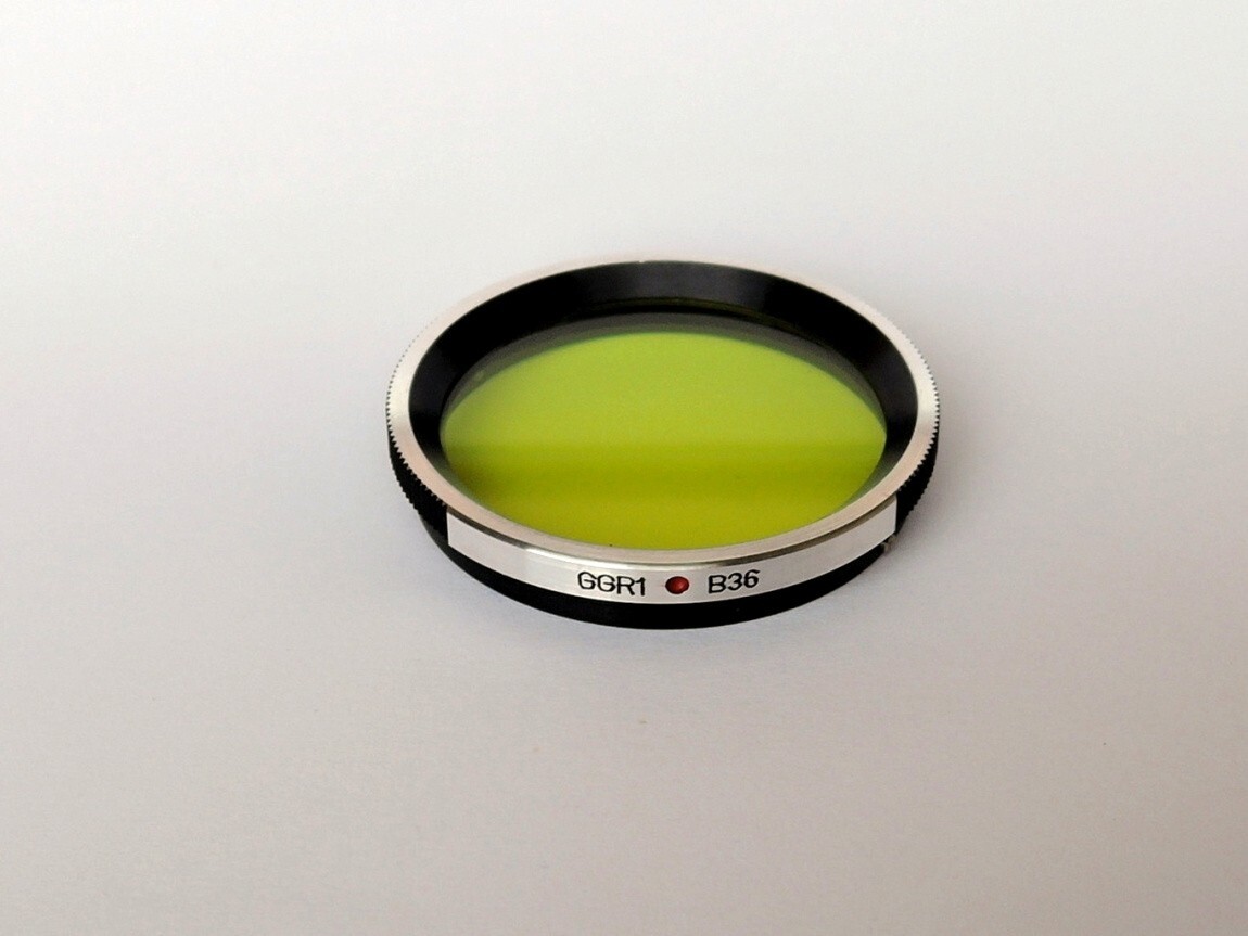 Flexaret MEOPTA GGR1 B36 Color Filter Czechoslovakia Genuine Accessories Bayonet
