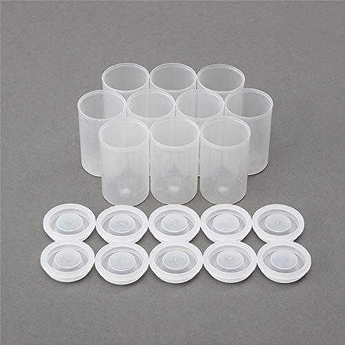 15 Pack Film Canisters with Caps 35 mm Empty Camera Reel Storage Containers