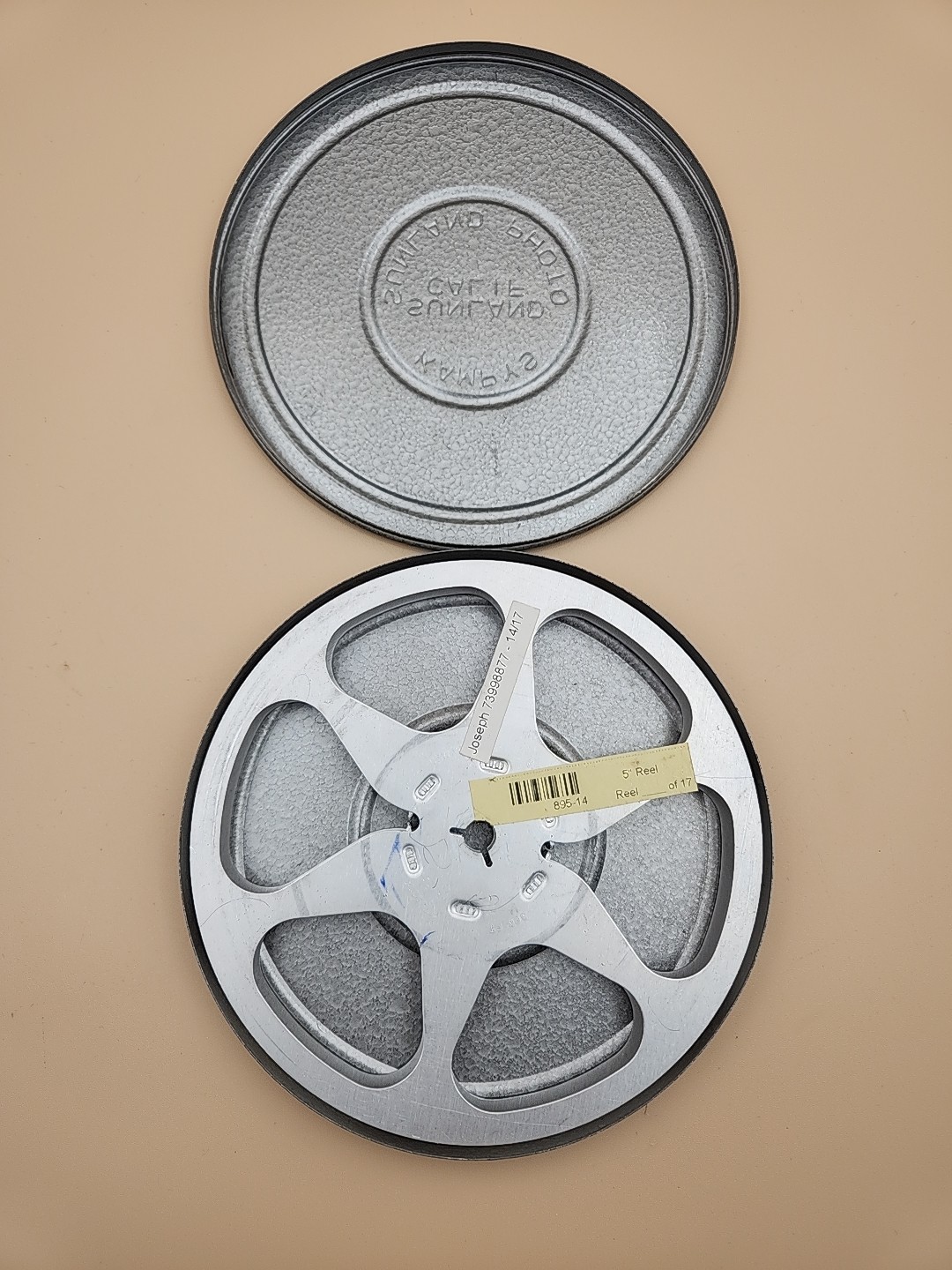 TOWER/KAMPY’S SUNLAND PHOTO 8mm Film Roll Canister/Holders Lot Of 4