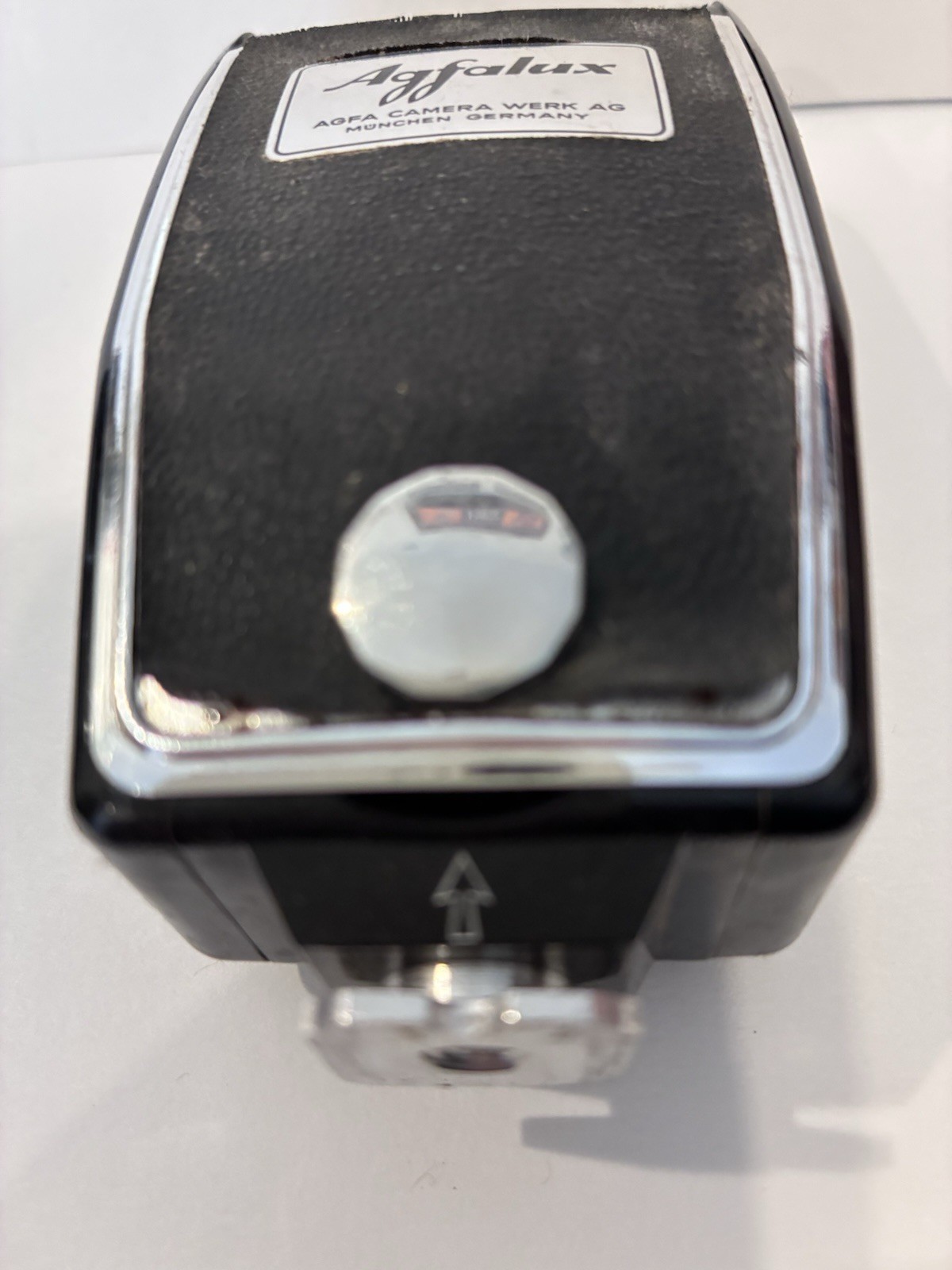 Vintage AgFa Agfalux Camera Werk AG Pocket Flash Unit w/ Case…UNTESTED