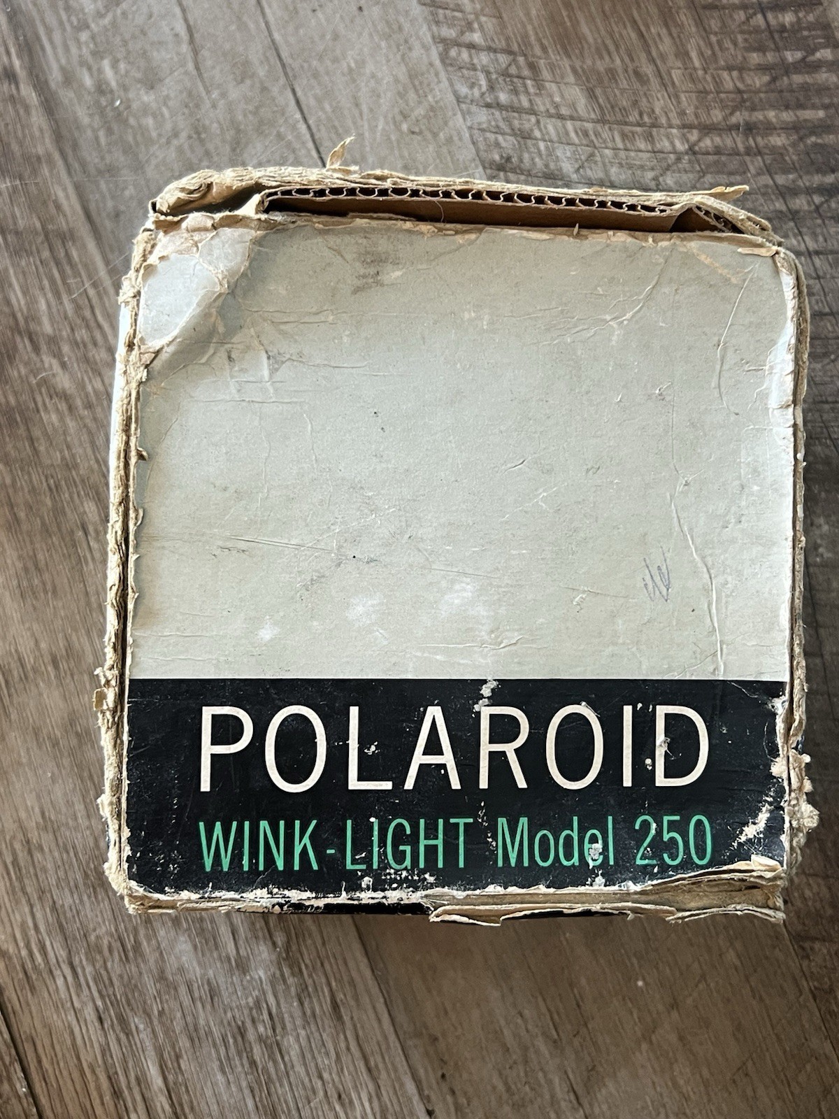 Polaroid Wink Light Model 250 *Untested* 110A Vintage Retro Camera Flash w/ Box