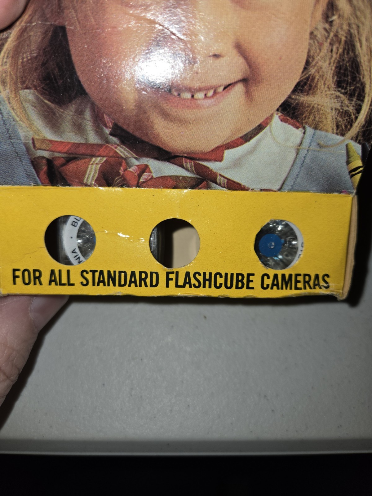 Vintage Sylvania Blue Dot Camera Flash Cubes 2-Pack With Box