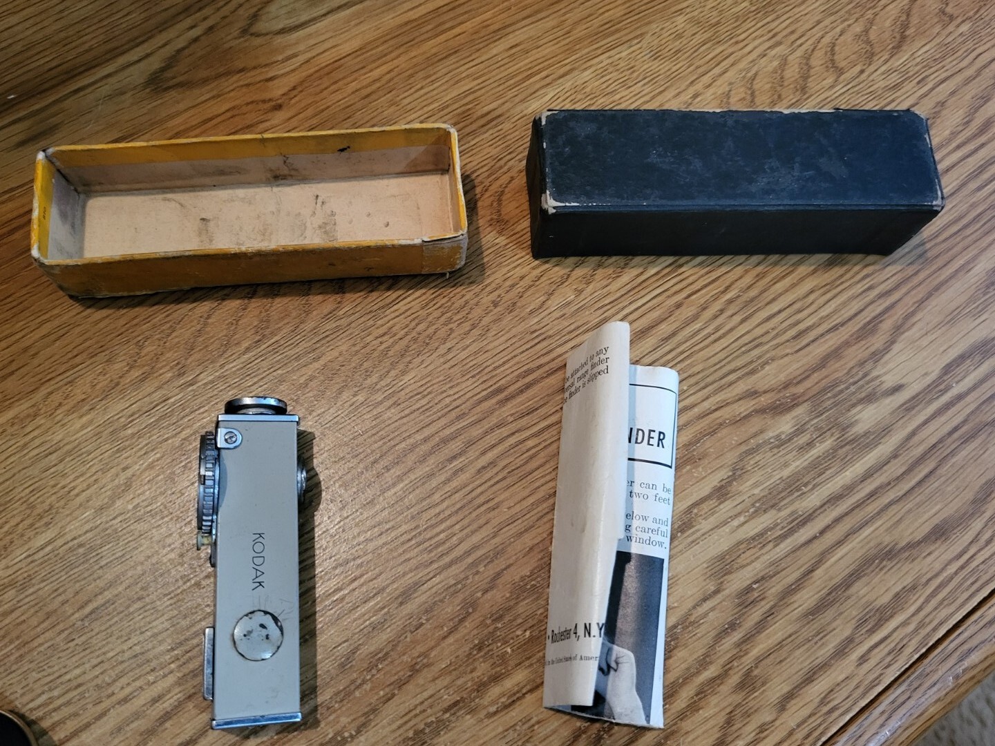 Vintage Kodak Retina Service Range Finder Attachment With Box Star Wars