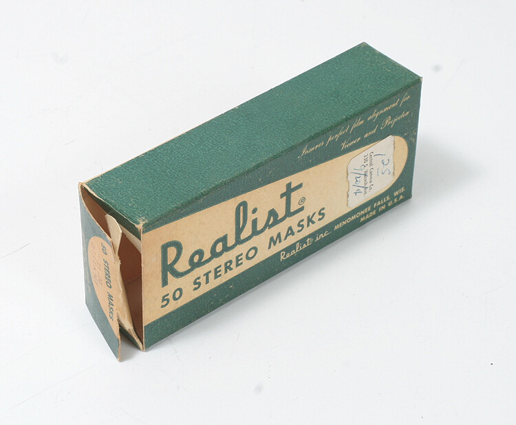WHITE BOX ONLY FOR STEREO REALIST SLIDE MASKS/152808