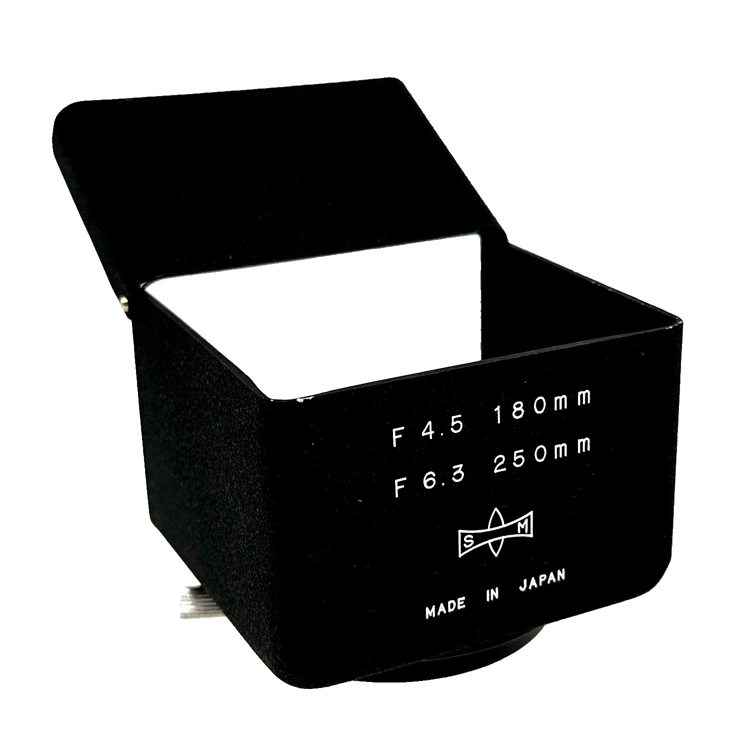 Near Mint Early Mamiya TLR 180mm f4.5 & 250mm f6.3 Lens Hood for C- Series Lens