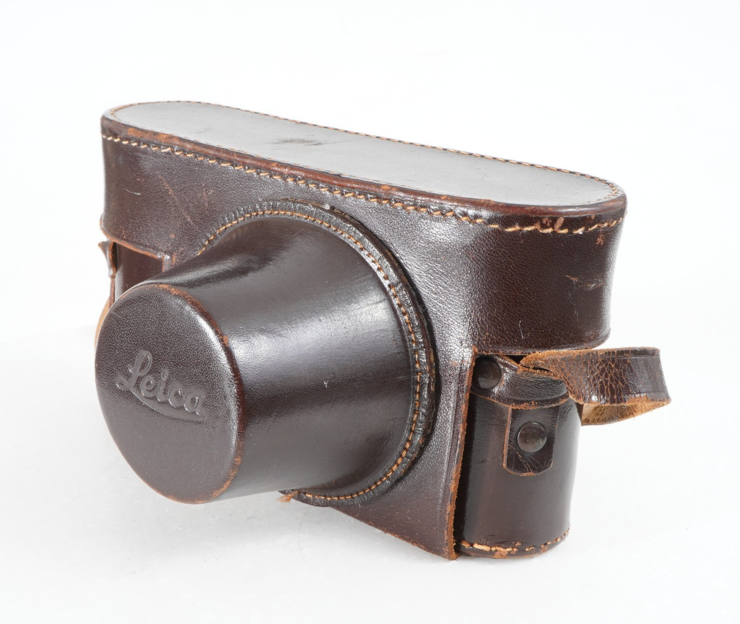 -Leica Leather Case for LTM Screw Mount Rangefinder Cameras without self timers