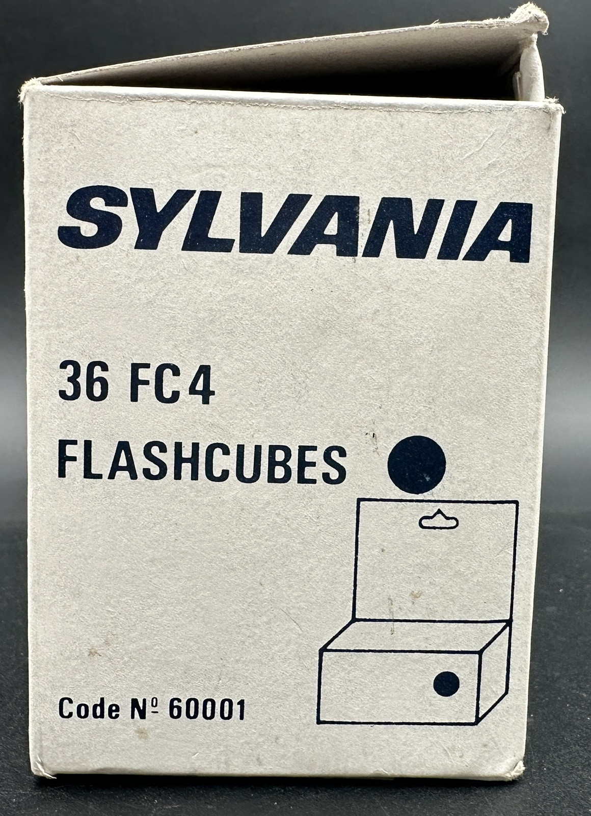 Vintage Sylvania Blue Dot Flash Cubes Case 12 Boxes of 3 Cubes 36 FC 4 GTE