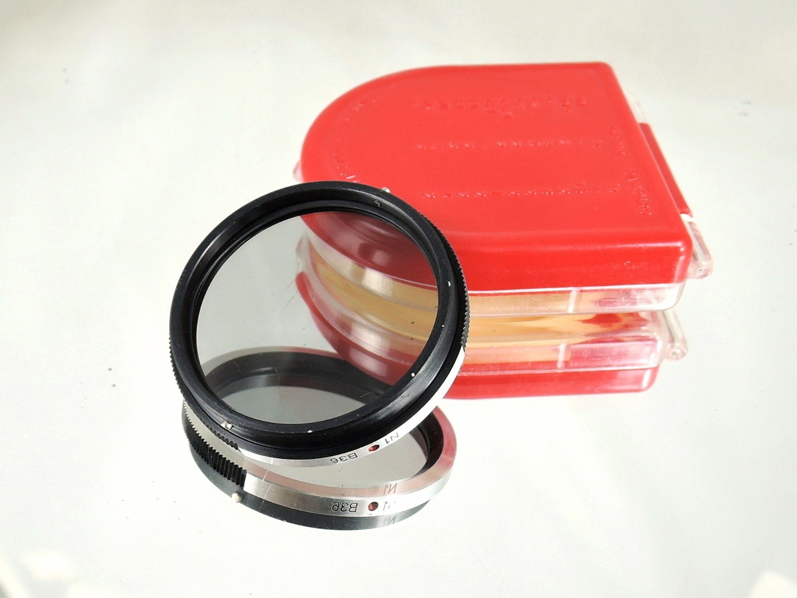 Flexaret MEOPTA N1 B36 Gray Filter Czechoslovakia Genuine Accessories Bayonet