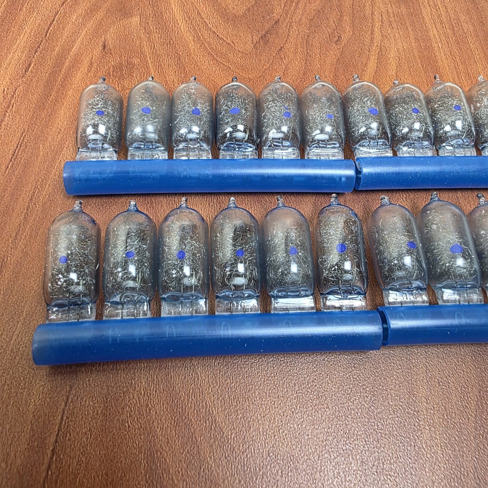 Vintage Sylvania AG1B Blue Dot Flashbulbs Lot of 2 Boxes 12 Bulbs Each NOS CIB