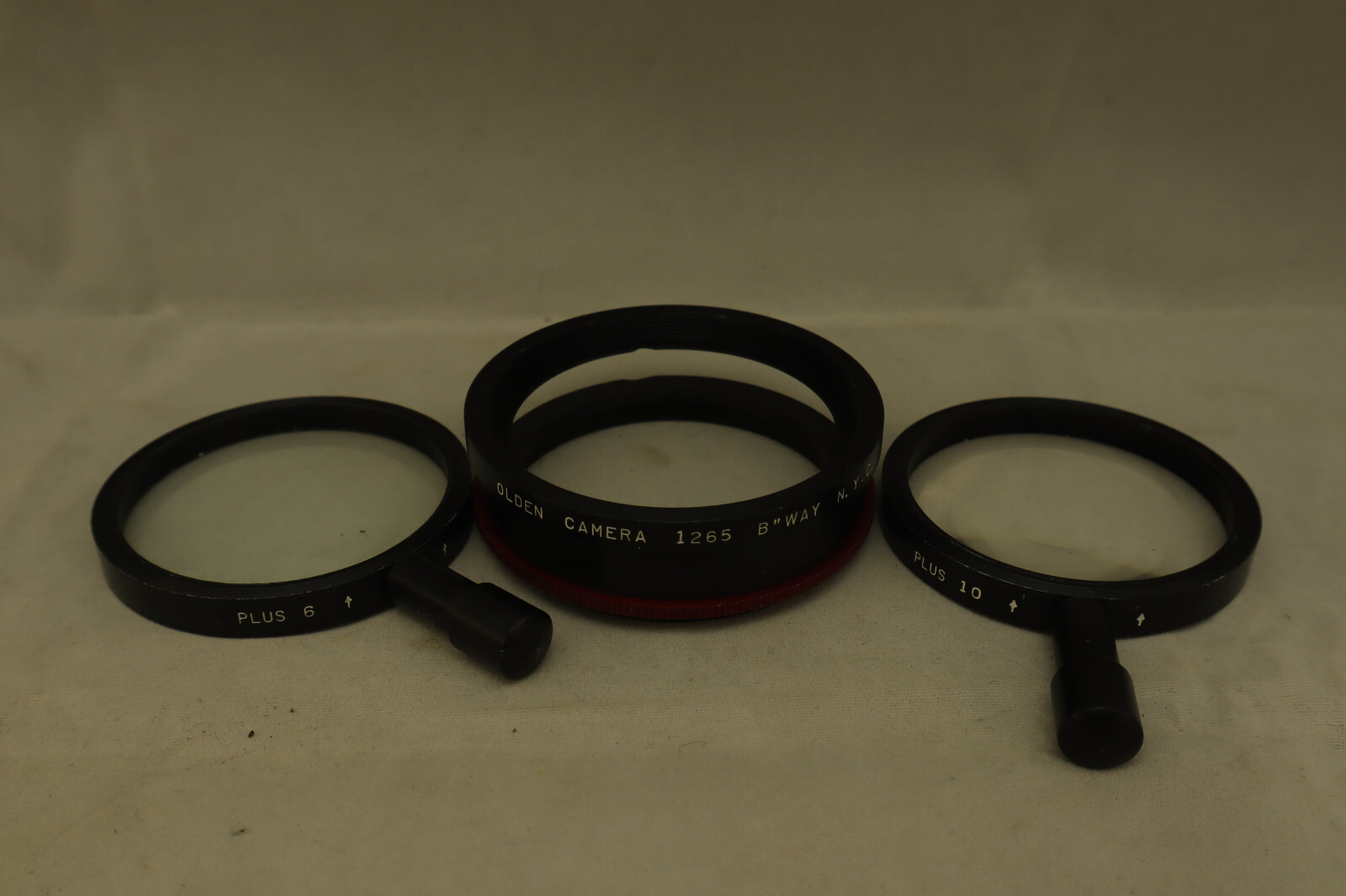 Vintage Olden Camera 2-3/8” Screw-On Camera Lens Magnifier Attachment