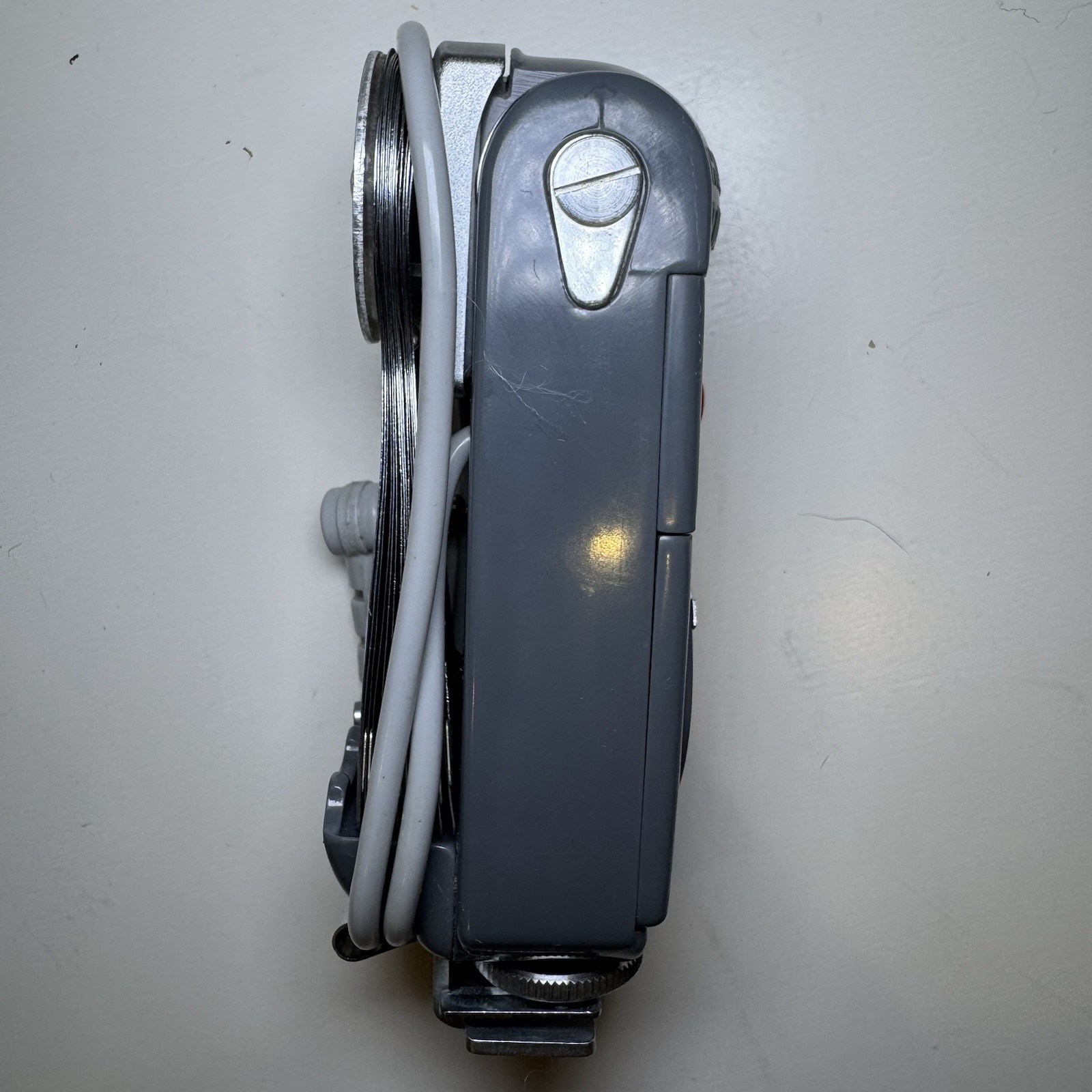 Vintage Honeywell Photo TILT-A-MITE Camera Flash Unit Collapsible Fan NOS & Case