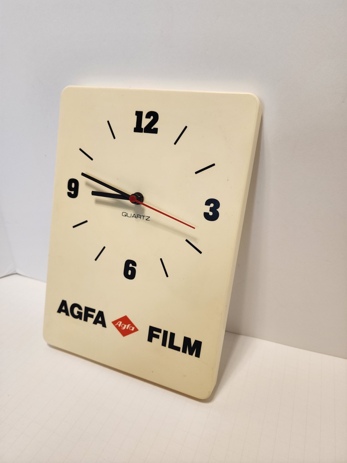 Vintage Agfa Film Clock — Works Great!