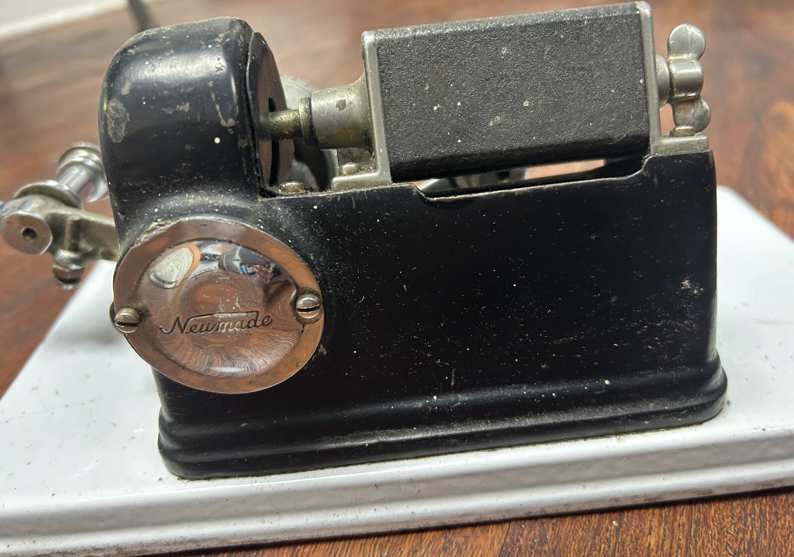 Neumade Film Measuring Machine M37S 16mm With Metal Base. Rare Vintage