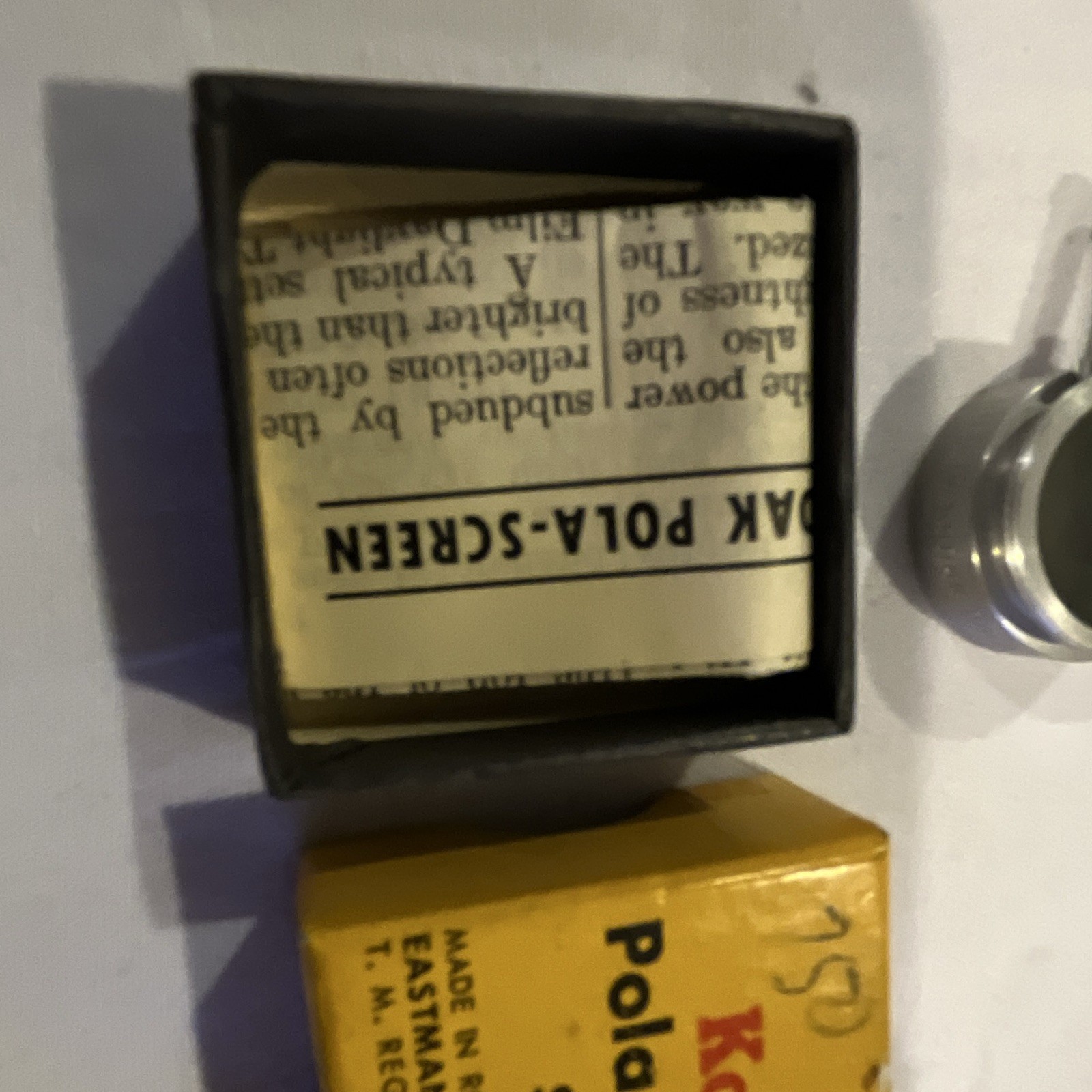 Kodak Pola-Screen Series 4 Polarizing Screen Filter for Kodak Cameras w/ Box