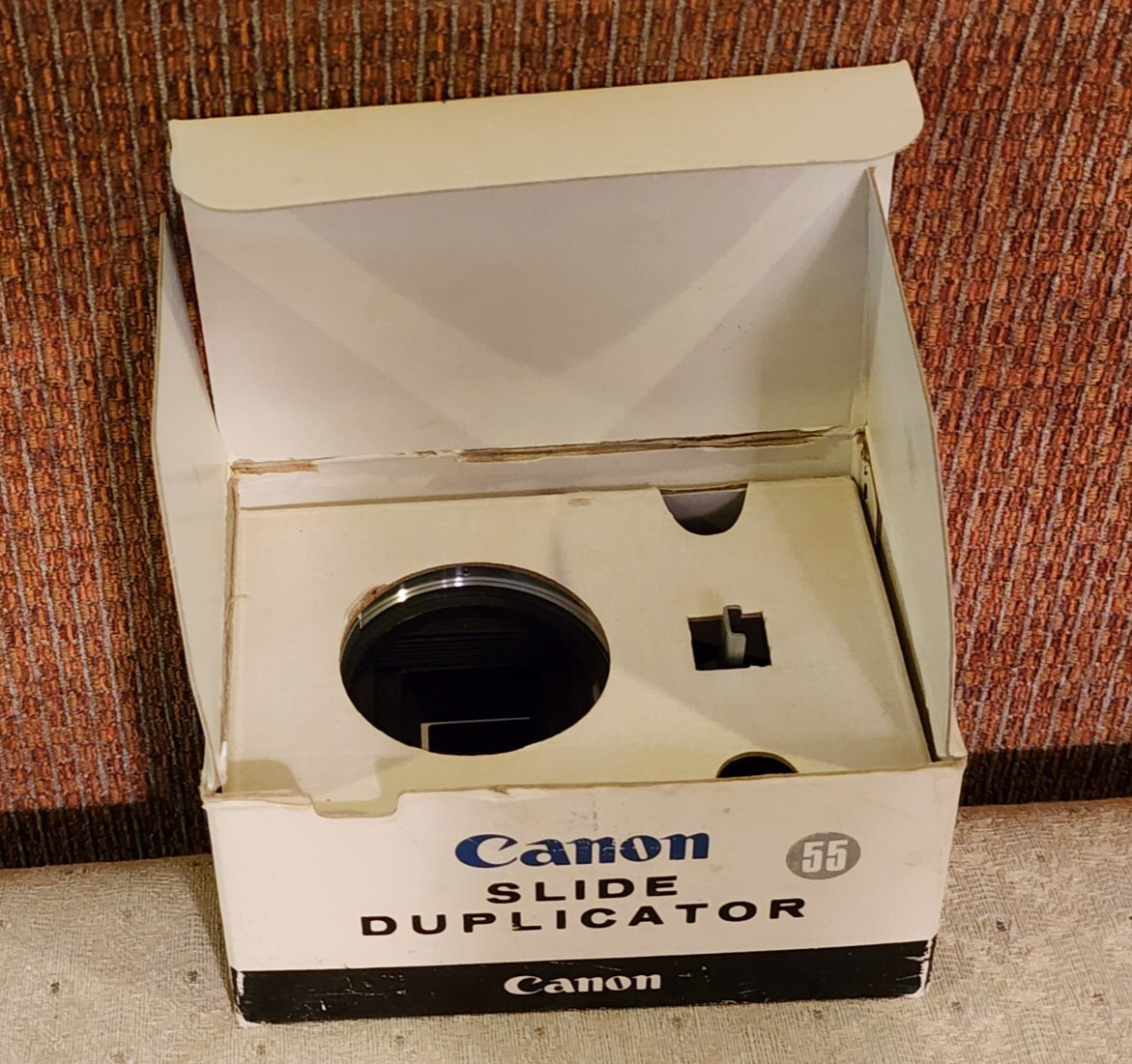 Vintage Canon Slide Duplicator No 55 Mount In Original Box Made In Japan *Read*