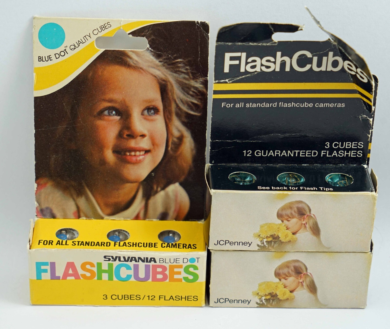 Sylvania & JC Penney Flash Cubes