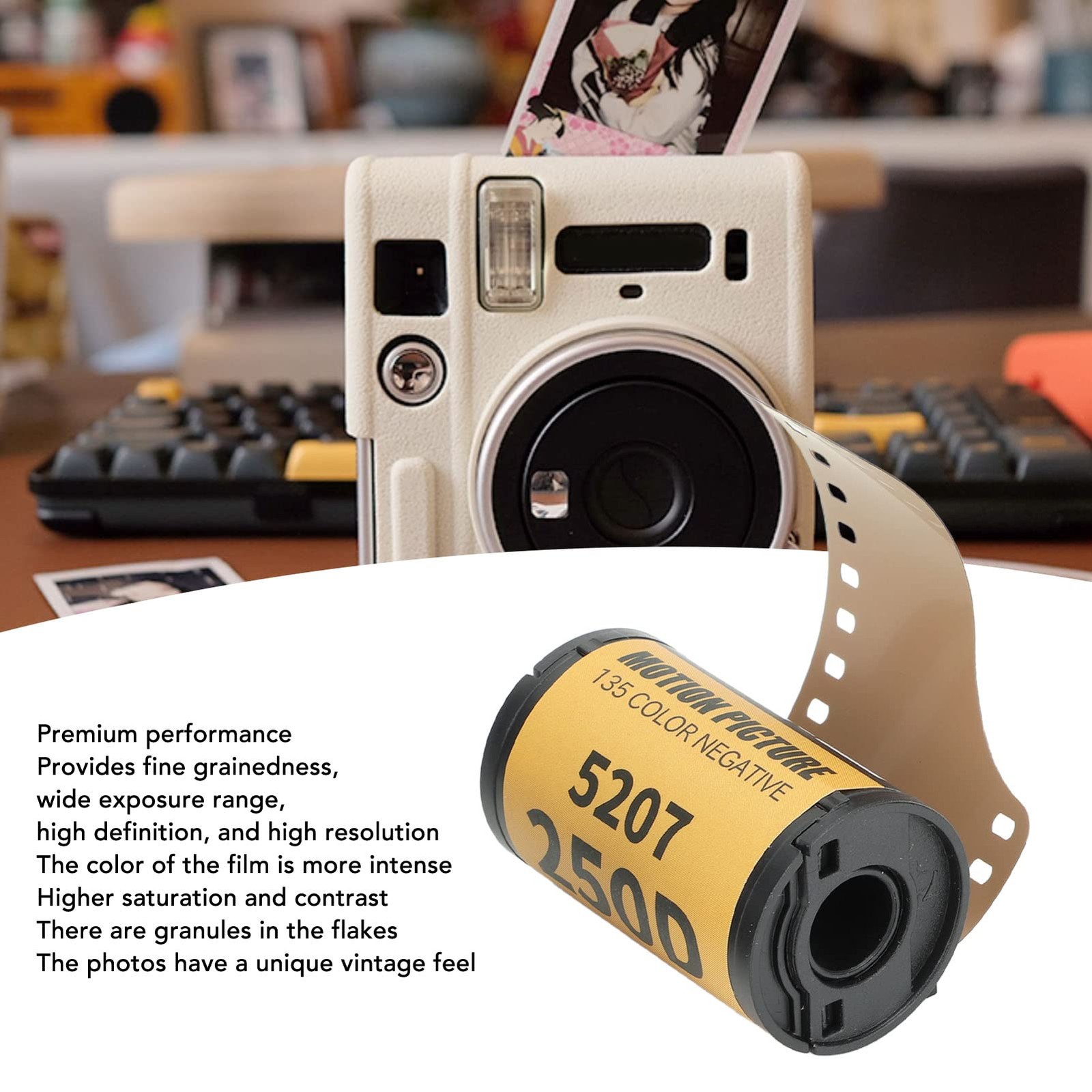 8 Sheet 35mm Color Print Film ISO 200250 ECN 2 Process 1.9×1.1 Inch
