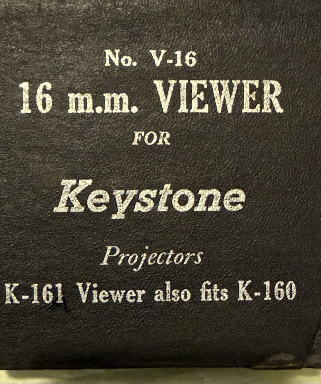 VTG Old School. Keystone V-16 16mm Viewer for Projectors K-161 and K-160