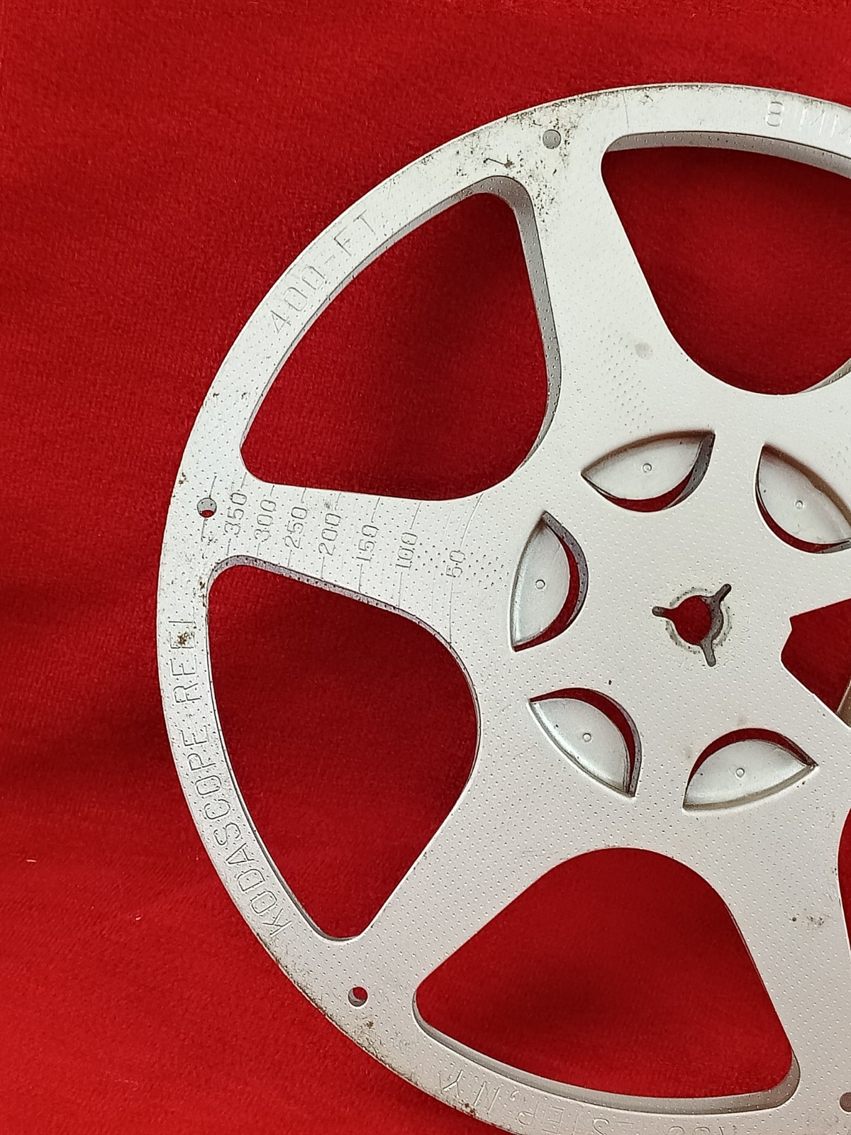 Vintage Eastman Kodak 8mm 400 Ft Reel 7″