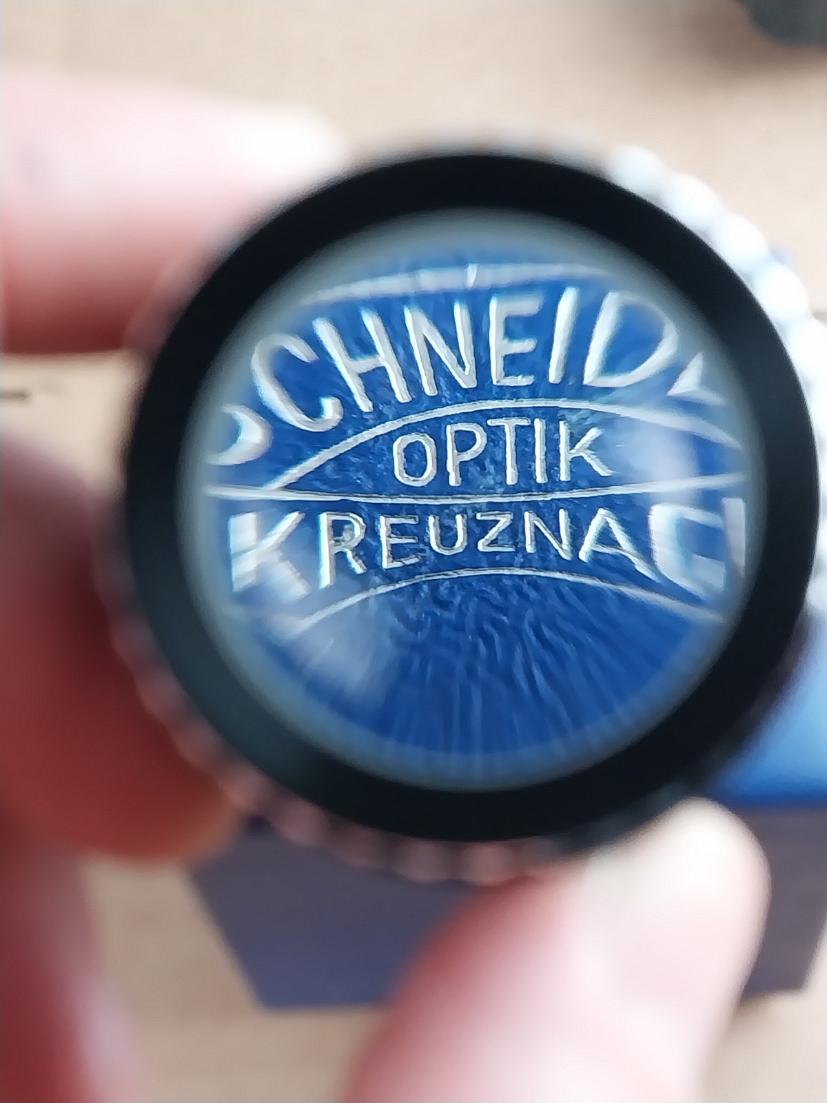 Vintage Schneider Kreuznach 4x Lupe Loupe Made in Germany