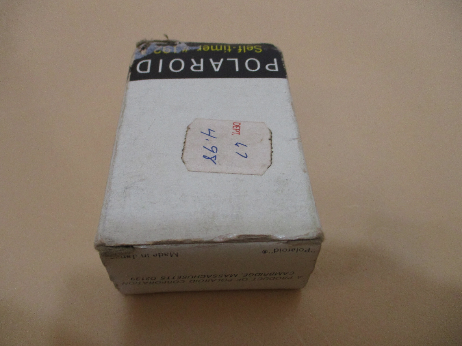 Vintage Polaroid Self-Timer #192 for Color Pack Instant Camera & Plastic Case