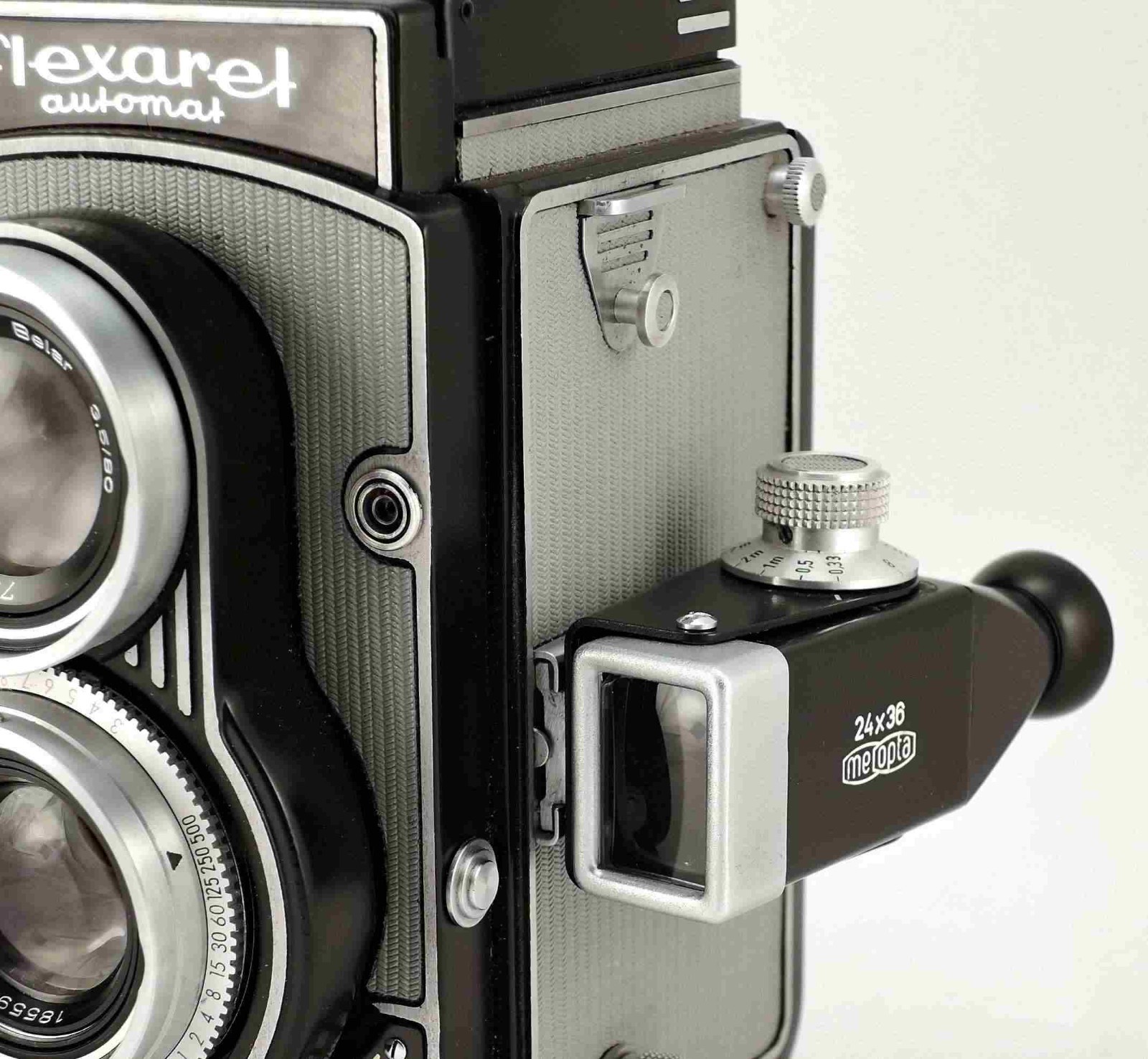 Viewfinder Flexaret Meopta genuine accessories gray 24×36 CLA GREAT