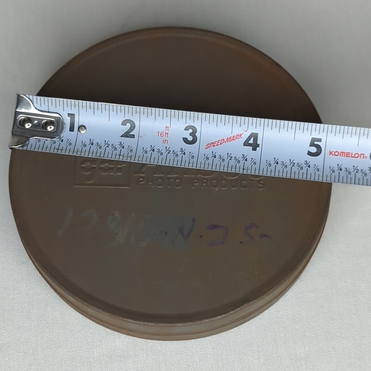 GAF Ansco Photo Products Empty 8 mm Film Canaster