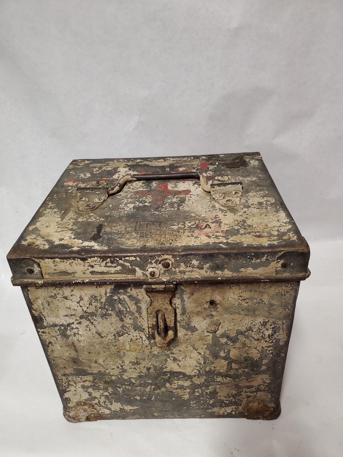 ICC-32a Hollywood Movie Reel Film Metal Case Strong Box Antique Steampunk Prop