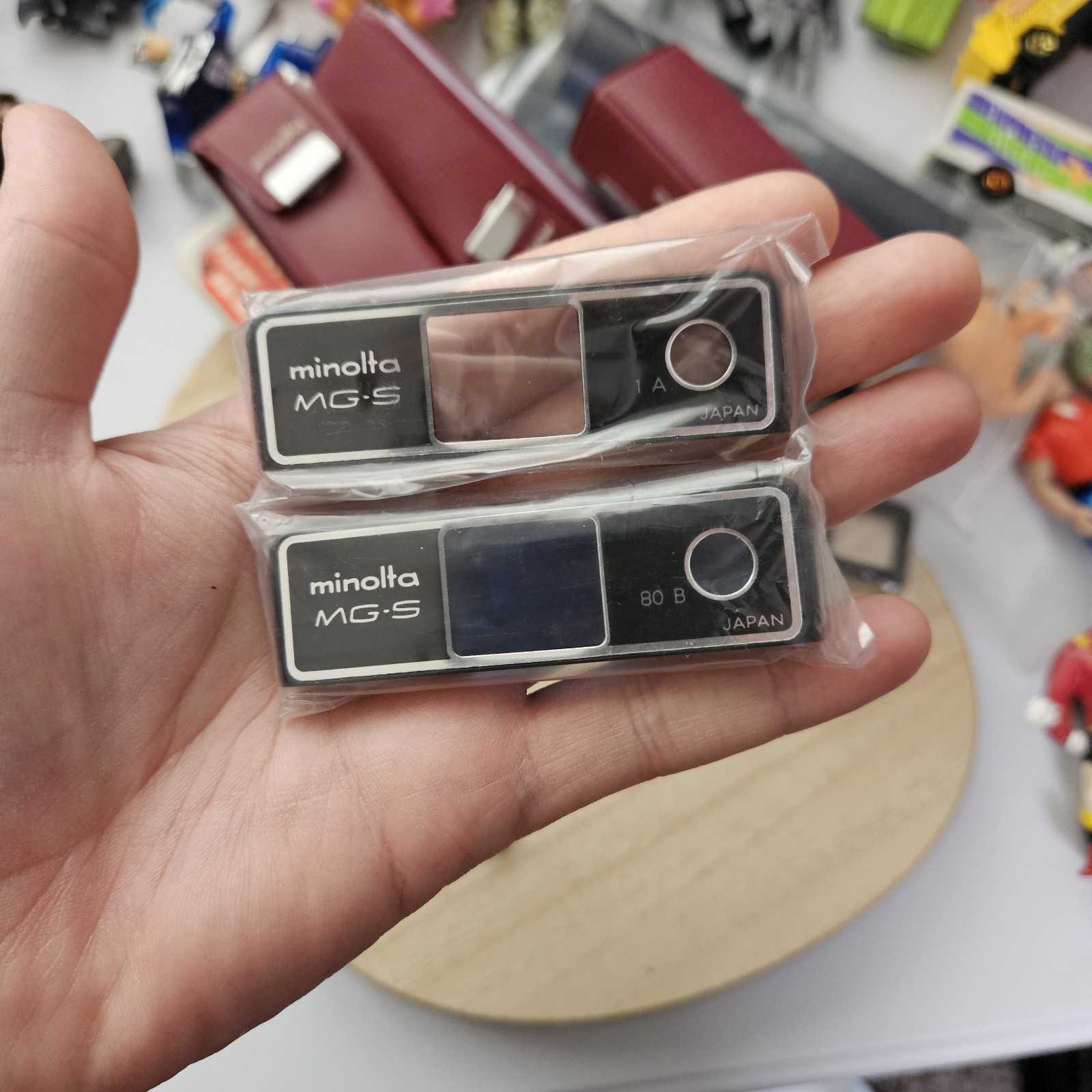 Vintage Minolta Close Up Lens, National Flash Bulbs & Kodak Toner