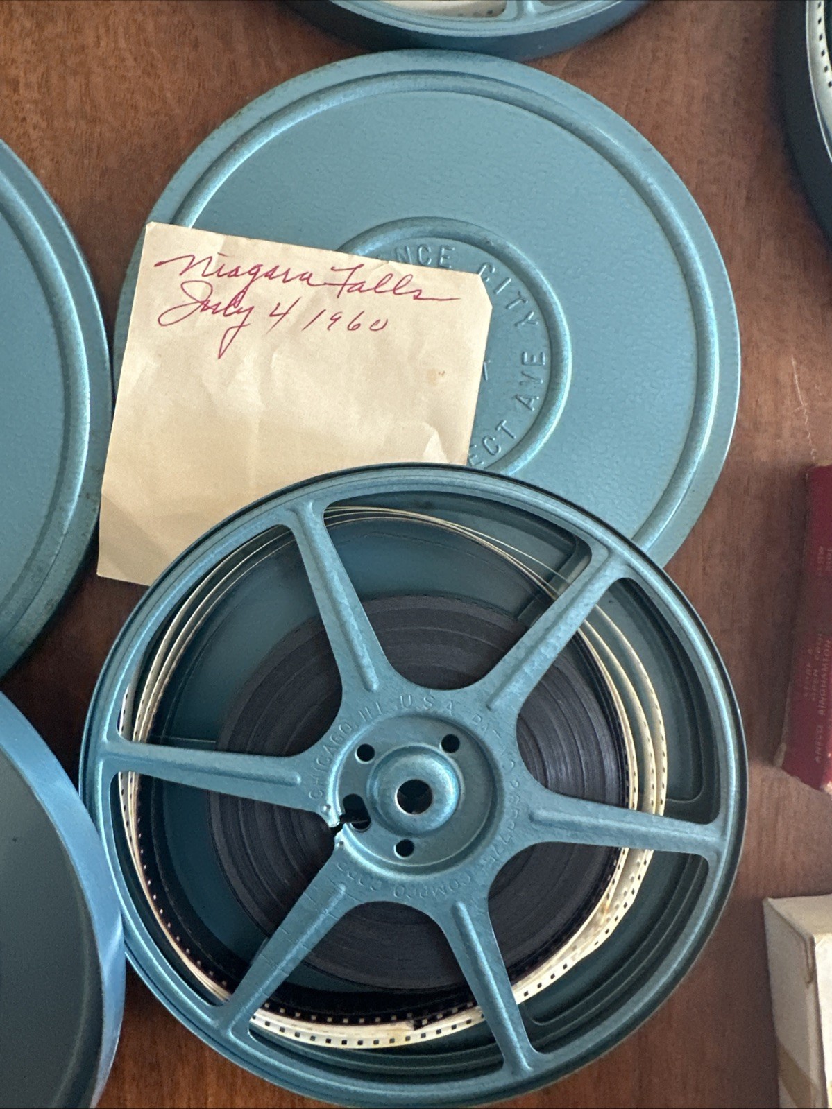 Vintage 8mm Films, Canisters, Reels, And Brumberger Carrying Case