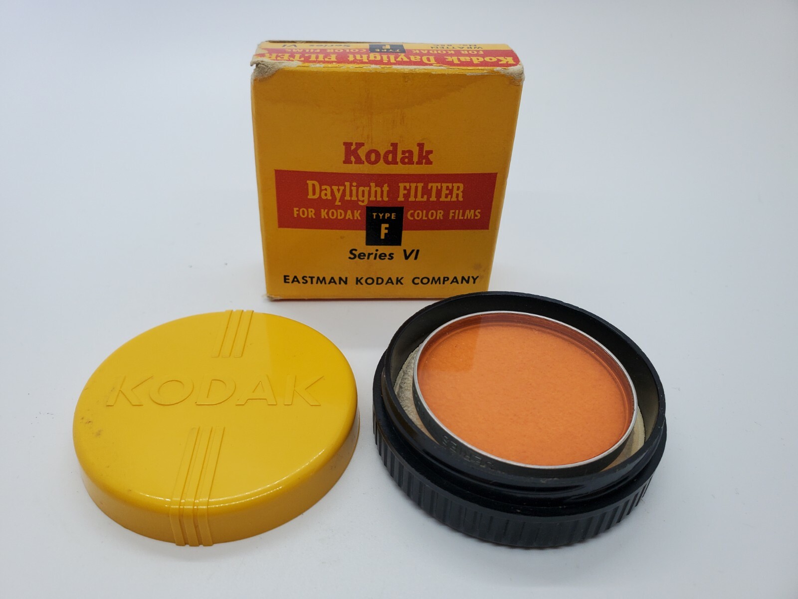 Vintage Kodak Series VI Daylight Filter for Color Films Type F #85C Wratten