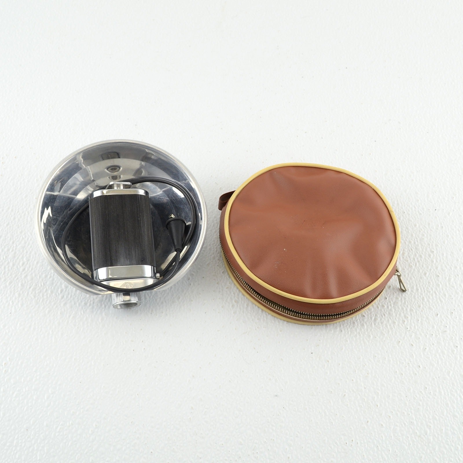Vintage Agfa External Flash Unit With Original Zipper Case